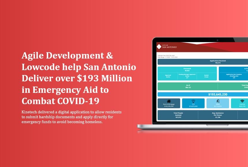 Kinetech GovTech - City of San Antonio - Low-code - Mendix