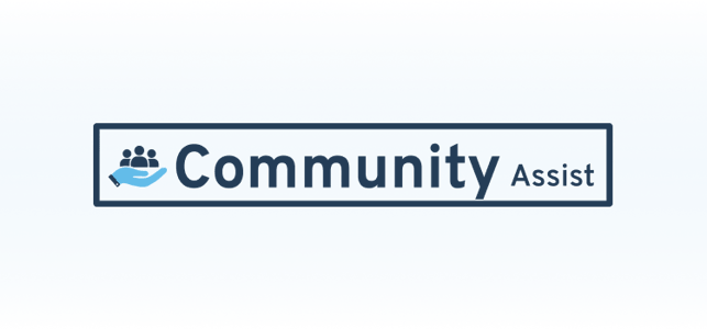 Community Assist Logo - Slightly Blue Background