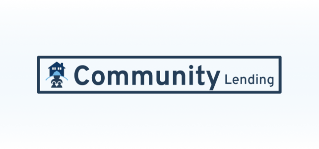 Community Lending Logo - Slighly Blue Background