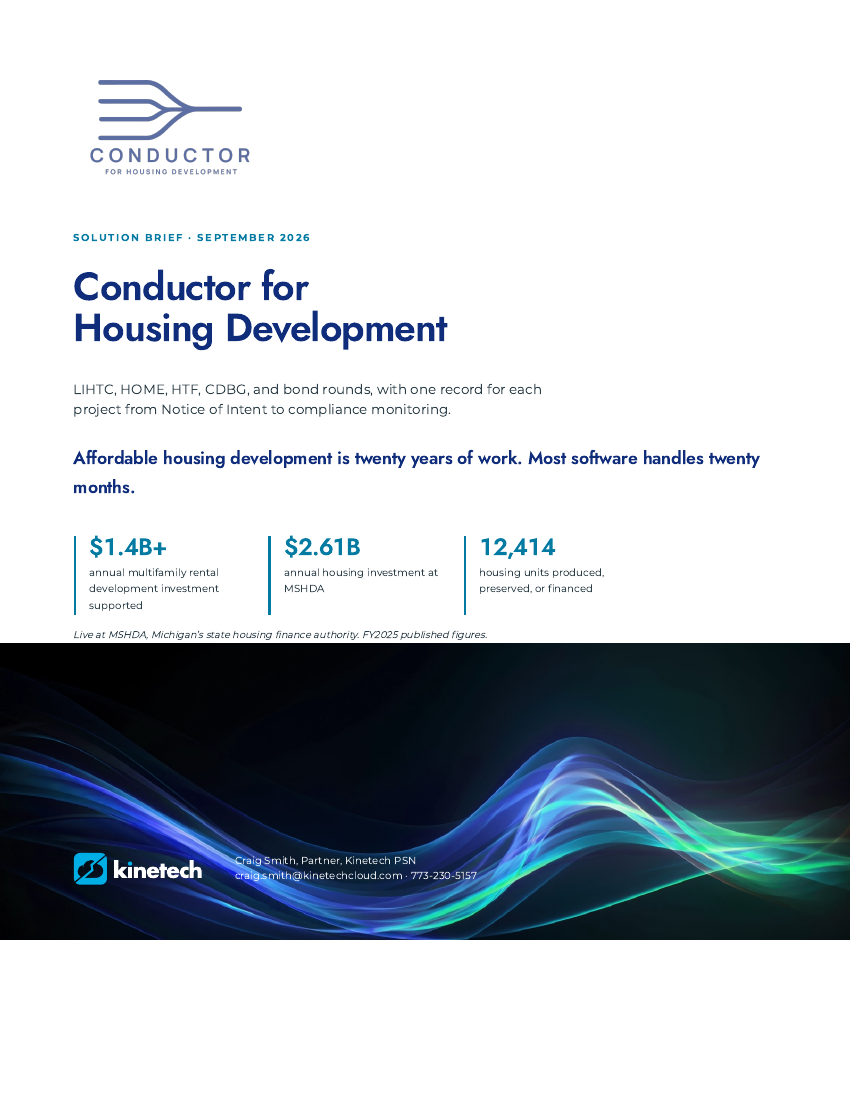 Conductor for Housing Development Solution Brief cover
