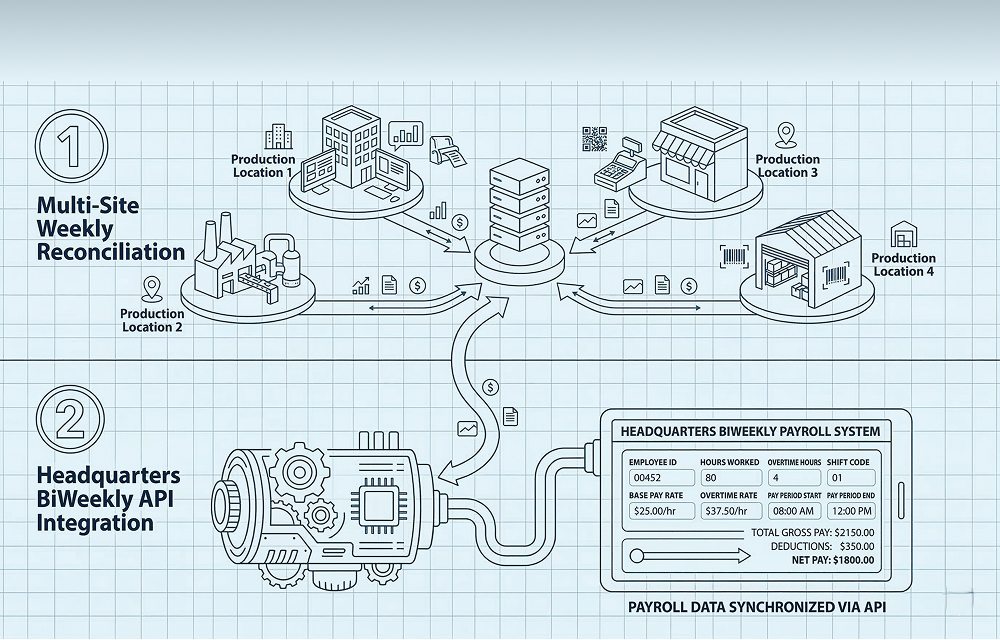 Phase 1 and 2 of Pacific Coast Producers Processes